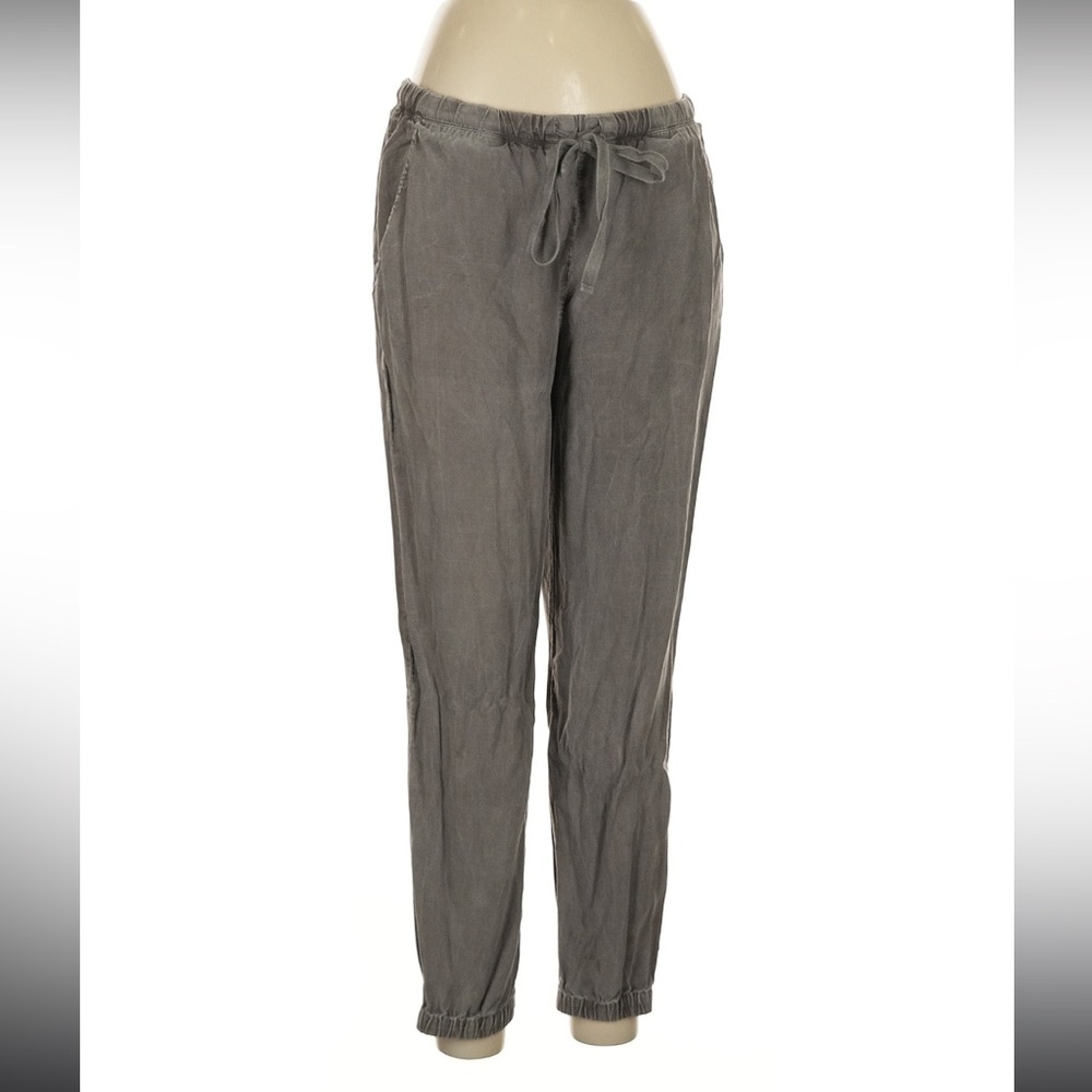 Anthropologie Cloth & Stone Women’s Tapered Gray Drawstring Ankle Pant Medium